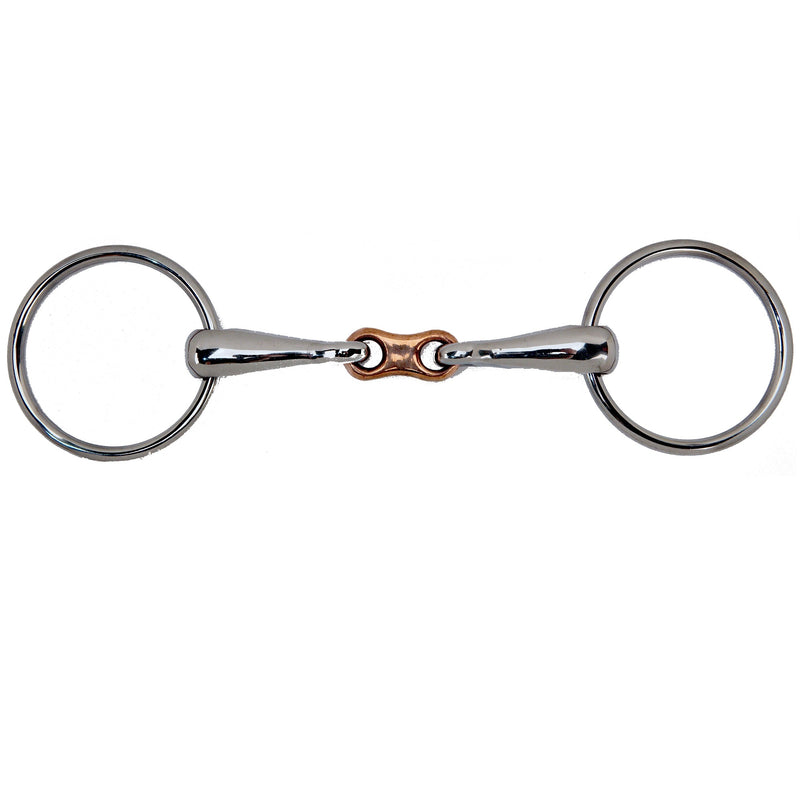 Toklat Loose Ring Copper French Link Bit - 16mm 5