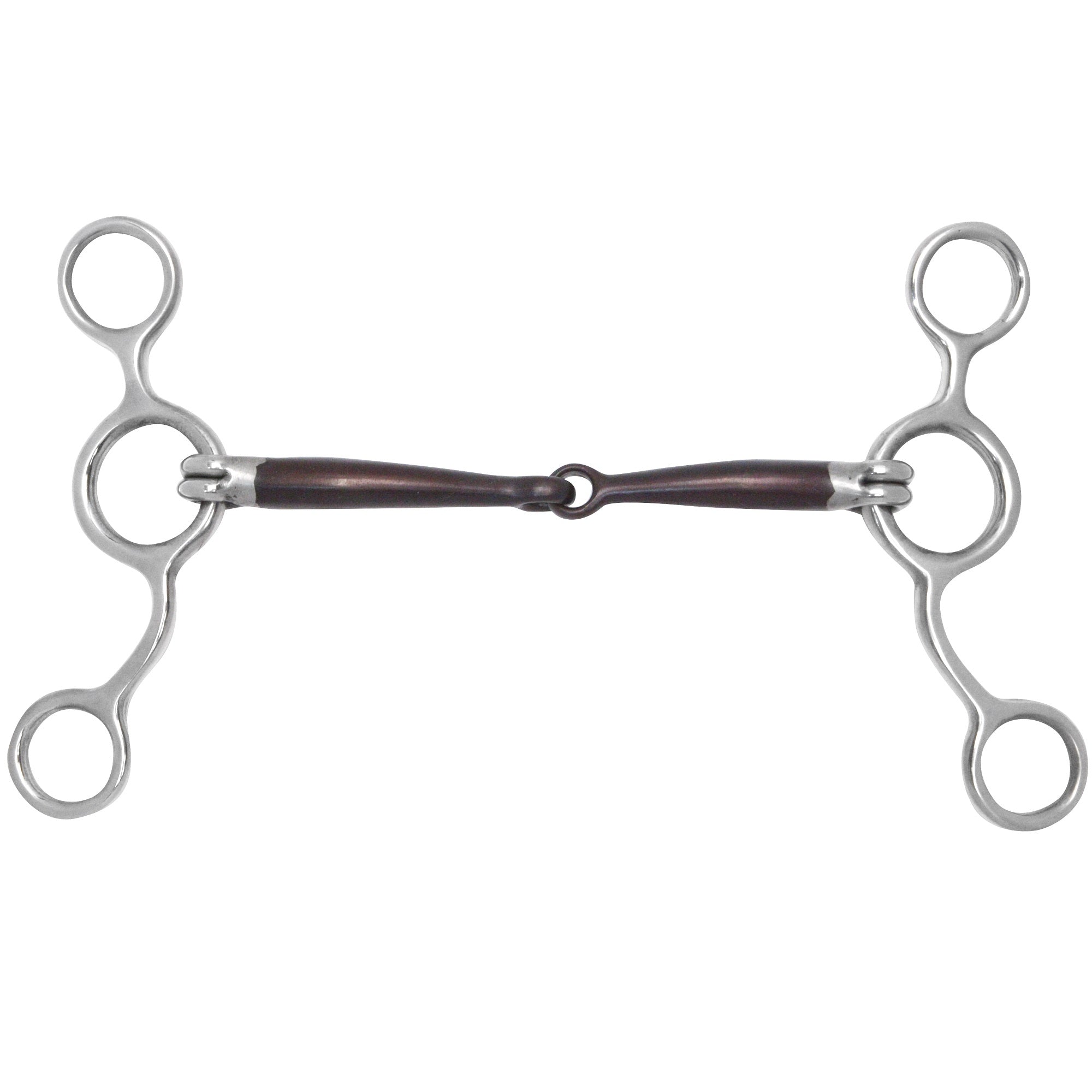 Toklat Sweet Iron Jr Cowhorse Snaffle Gag Bit 5 Br