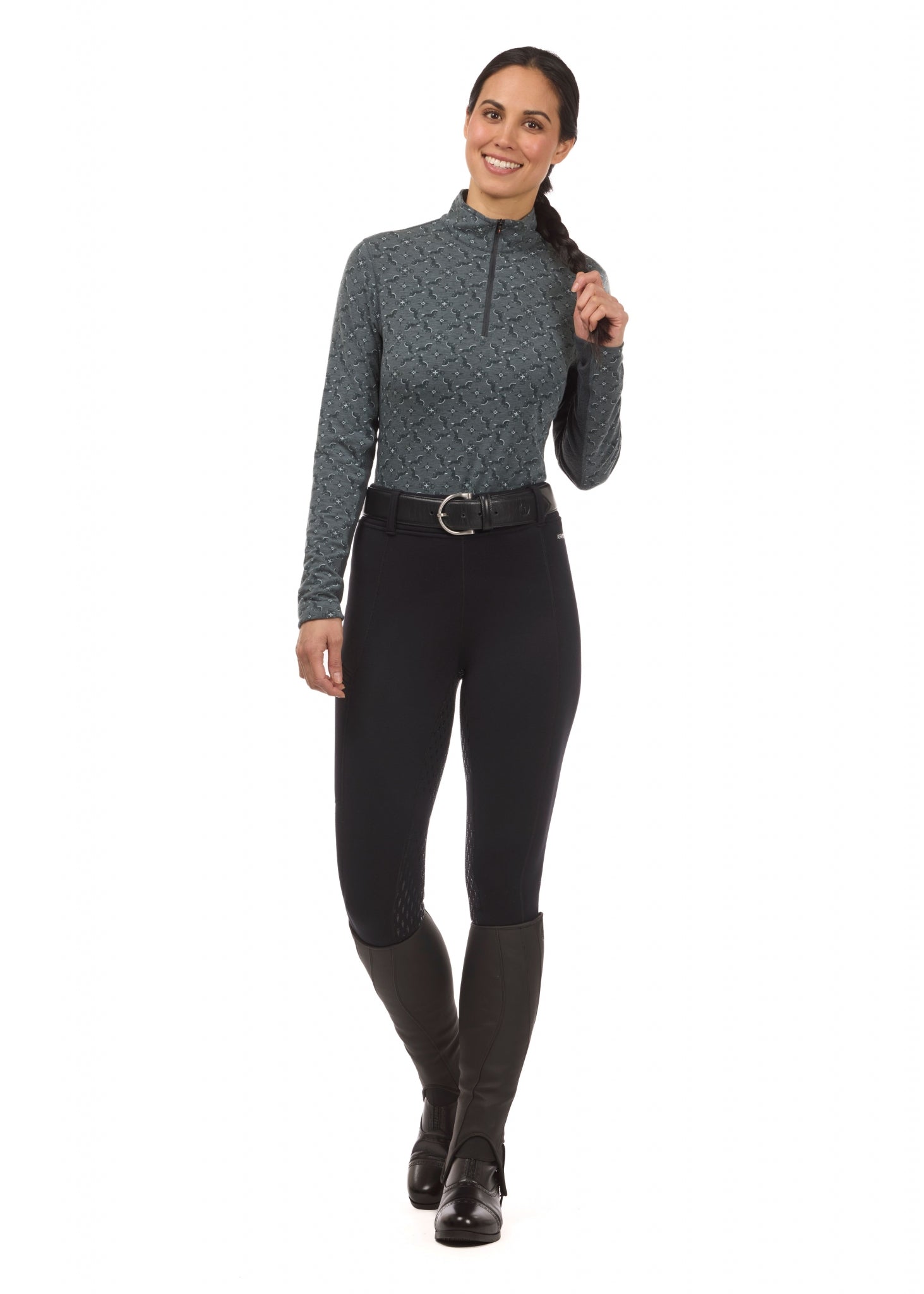 Kerrits Ladies Power Stretch Fleece Full Seat Pocket Riding Tights