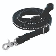 Weaver Back in Black Roping Rein