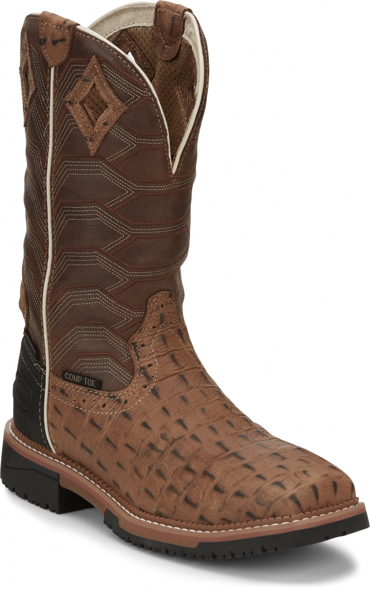 JOW Mens WP Comp Safety Toe Derrickman Boots