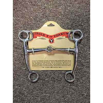 Circle Y Bit-Tom Thumb-Stainless Steel- Bit