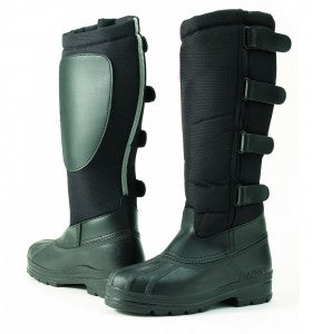 OPENBOX Ovation Blizzard Kids Winter Boots - EU 35 - Black