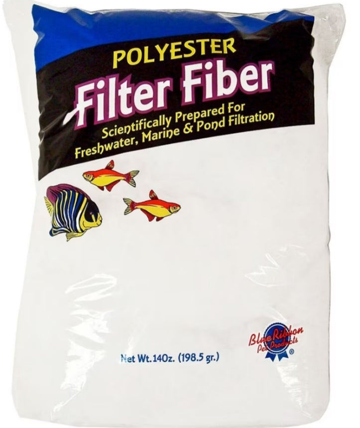 Blue Ribbon Polyester Filter Fiber