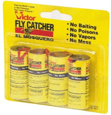Victor Fly Catcher Ribbon 4-PACK
