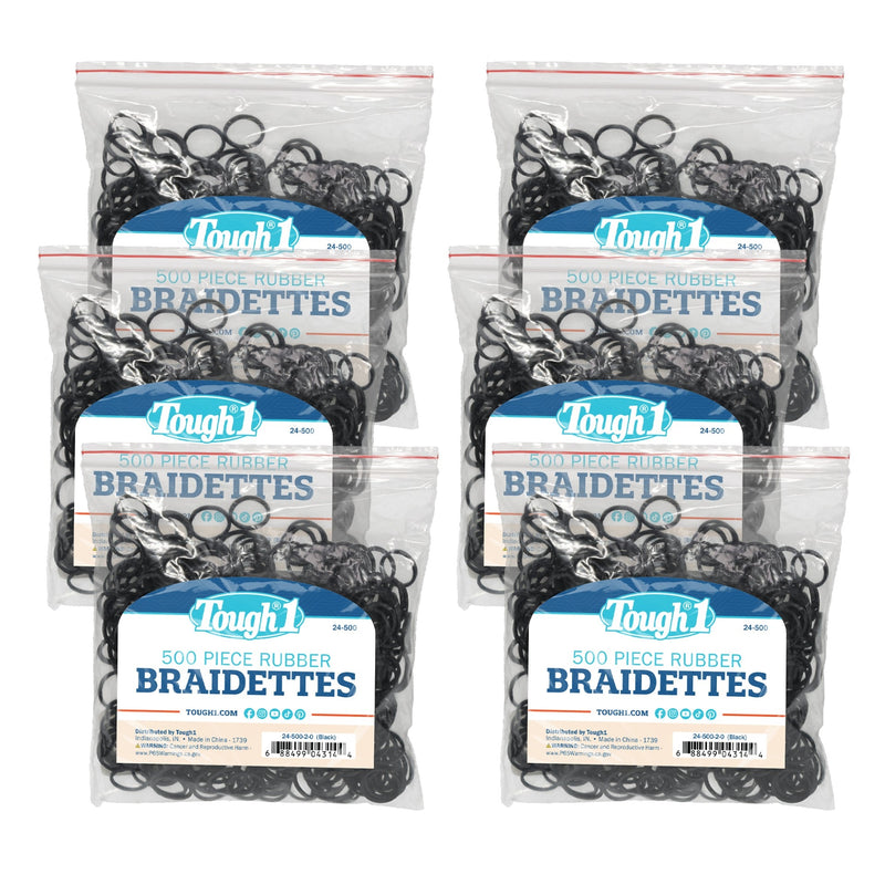 Equitare Braidettes Braiding Bands 6 Packs
