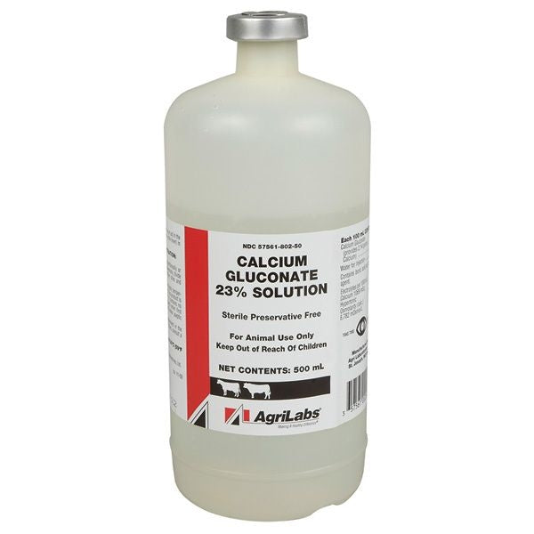 Calcium Gluconate 23 Percent Solution - 500 Ml