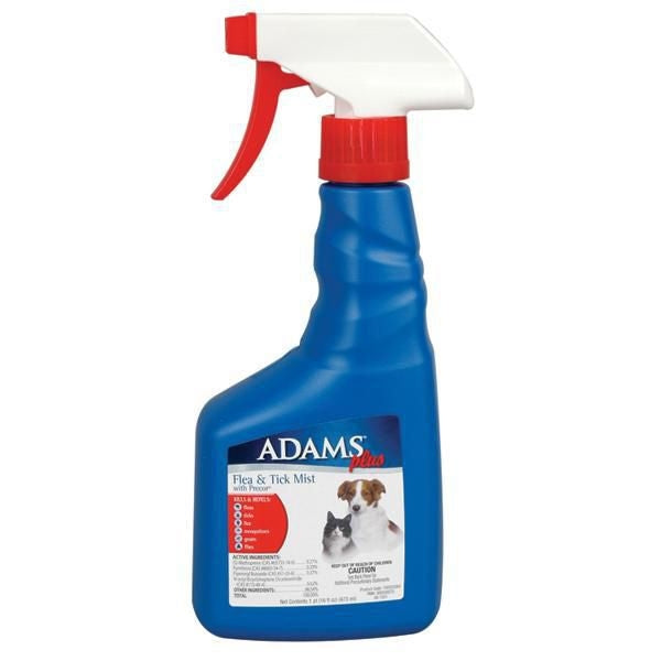 Adams Plus Flea/Tick Mist With Precor - 16 Ounce