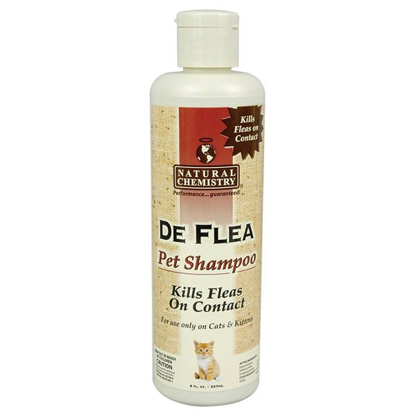 Natural Chemistry De Flea Pet Shampoo For Cats 8oz
