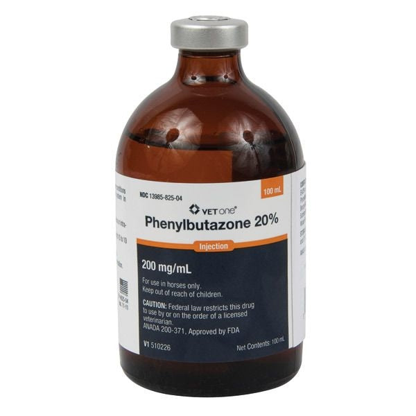 Bute Phenylbutazone Injection 100ml Vial