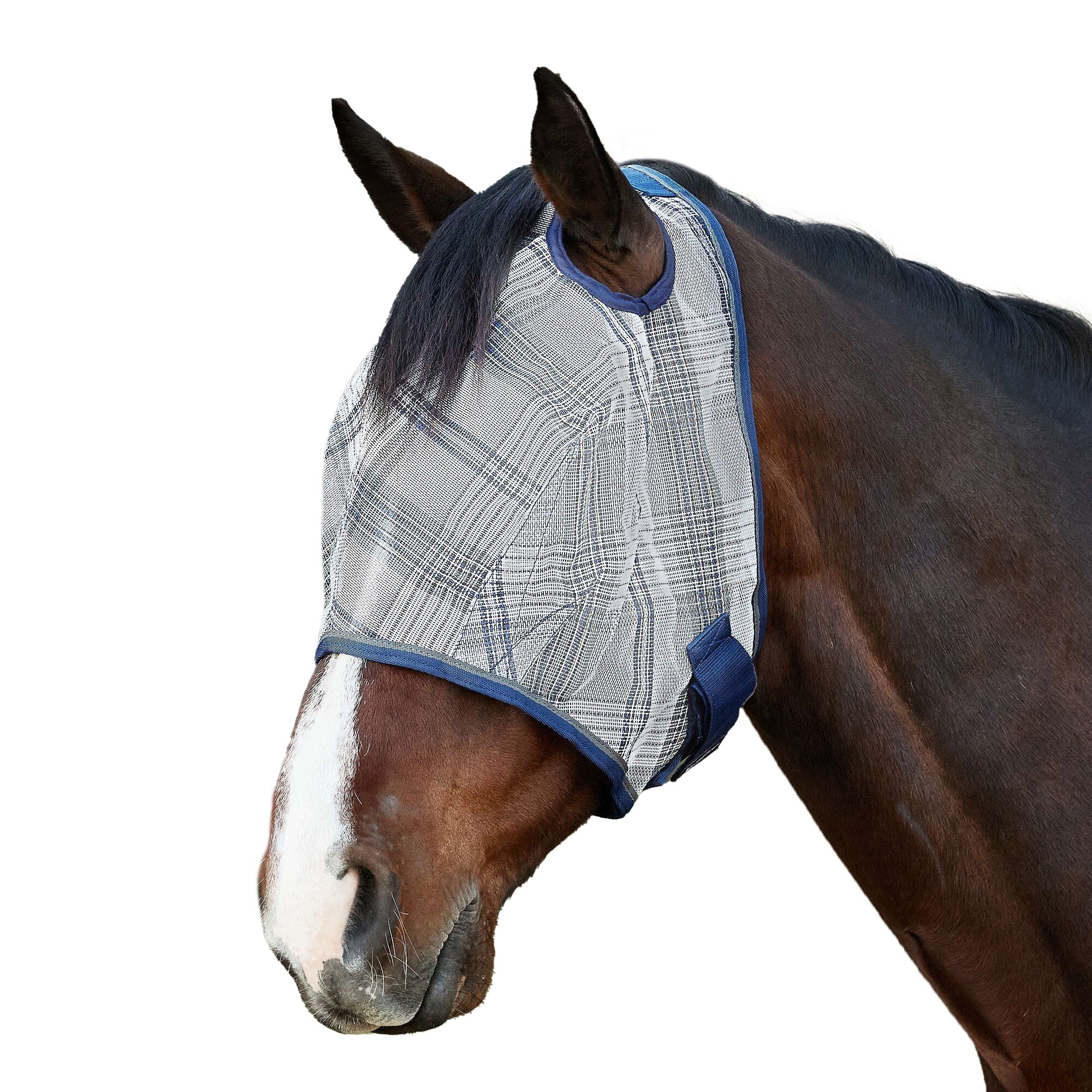 Kensington Fly Mask with 73% UV Protection - Open Top Design