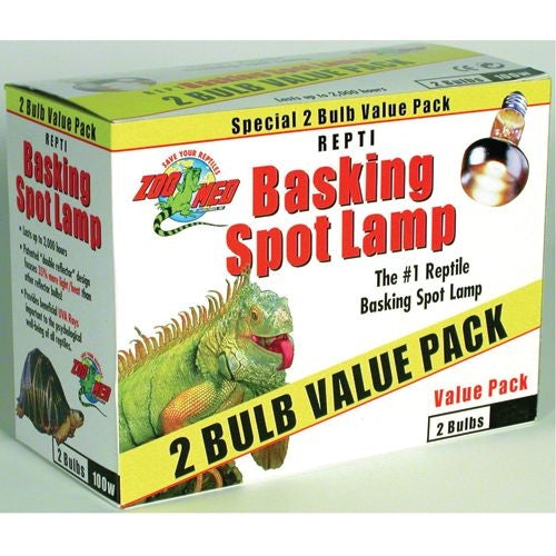 Zoo Med Repti Basking Bulb 2 Pack