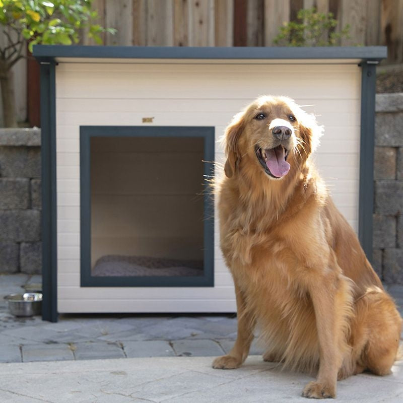 New Age Pet ecoChoice Rustic Lodge Dog House