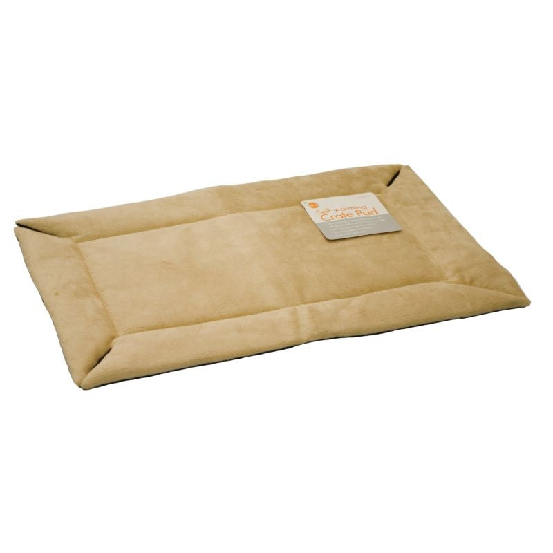 KH Mfg Self-Warming Tan Dog Crate Pad