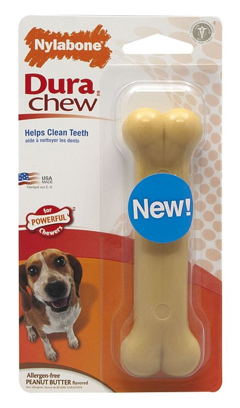 DuraChew Peanut Butter Bone Dog Toy
