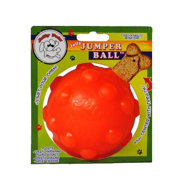 Jolly Pets Orange Jolly Jumper Ball Dog Toy