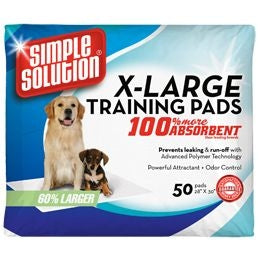 Simple Solution Extra Large Training Pads 50 Pack