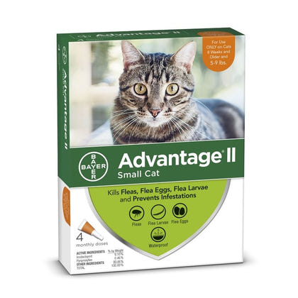 Advantage II for Cats 4-Month Supply
