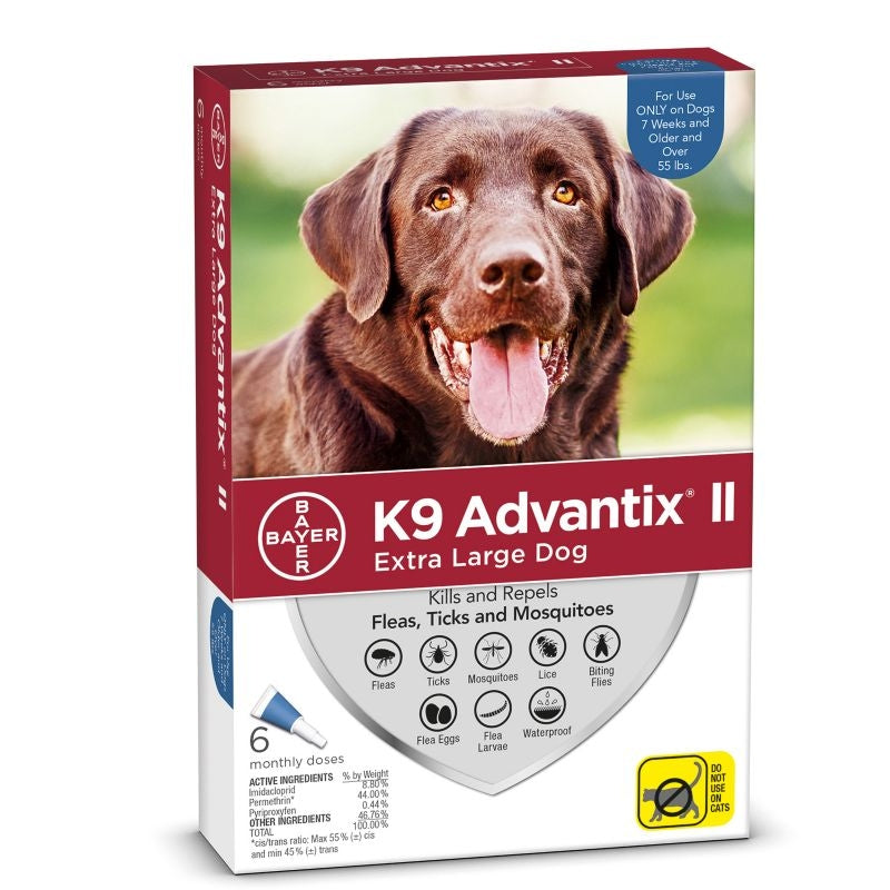K9 Advantix II for Dogs 6-Month Supply