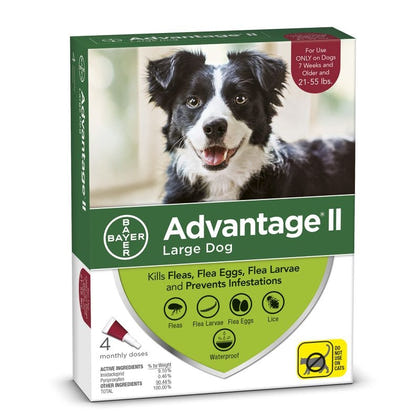 Advantage II for Dogs 4-Month Supply