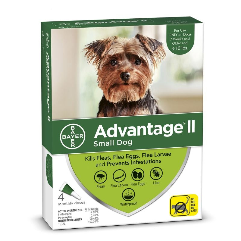 Advantage II for Dogs 4-Month Supply