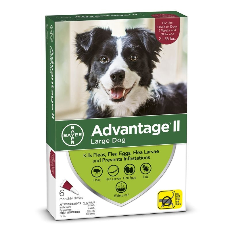 Advantage II for Dogs 4-Month Supply