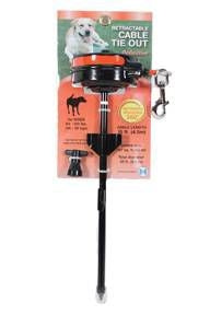 Howard Pet Products Retractable Dog Tie Out