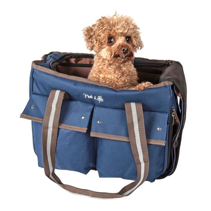 Pet Life Canvas Pet Carrier