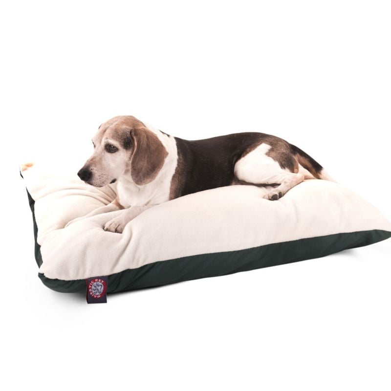 Majestic Pet Green Rectangle Pet Bed