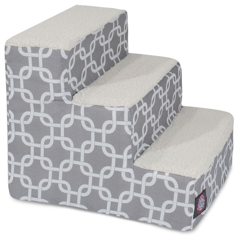 Majestic Pet Gray Links Pet Stairs
