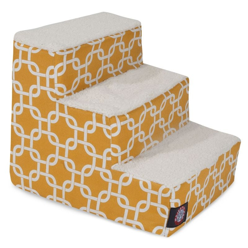 Majestic Pet Yellow Links Pet Stairs
