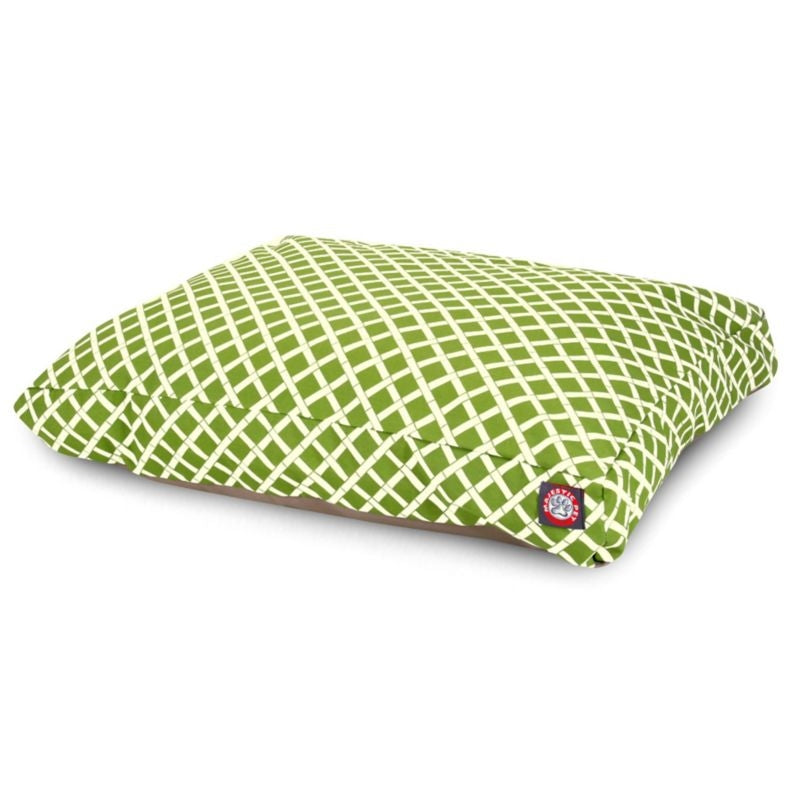 Majestic Outdoor Sage Bamboo Rectangle Pet Bed