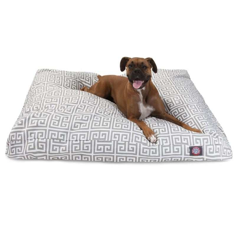 Majestic Outdoor Grey Towers Rectangle Pet Bed