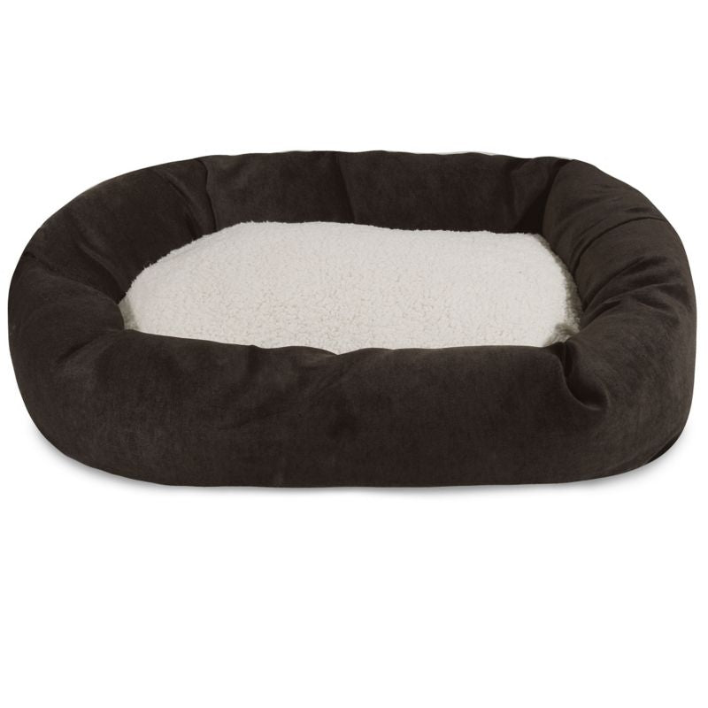 Majestic Pet Storm Villa Sherpa Bagel Bed