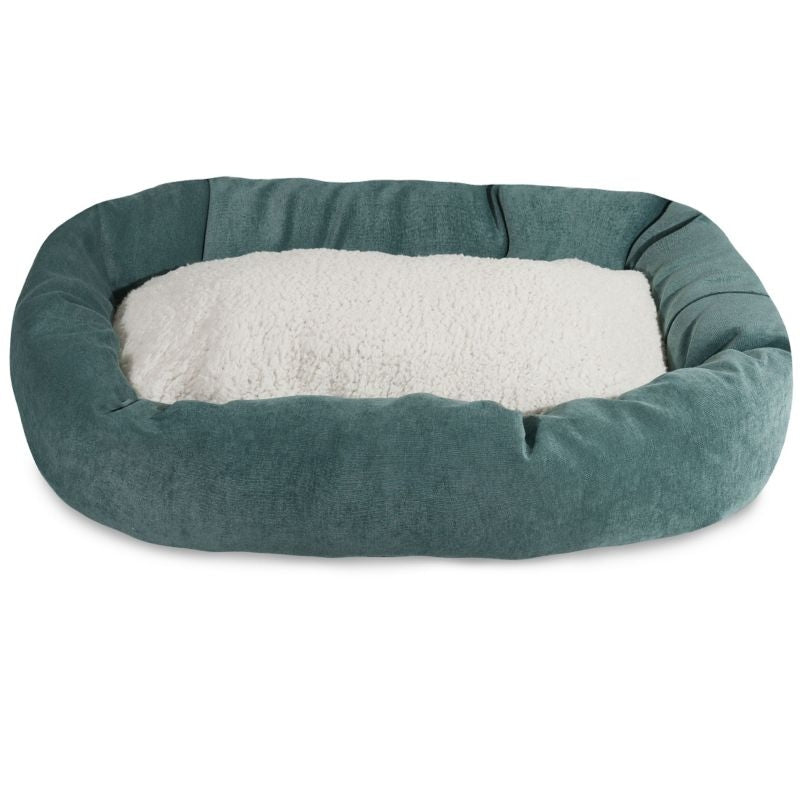 Majestic Pet Azure Villa Sherpa Bagel Bed