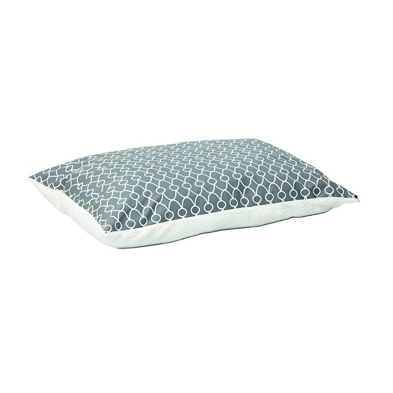 Quiet Time Teflon Gray Pillow Dog Bed