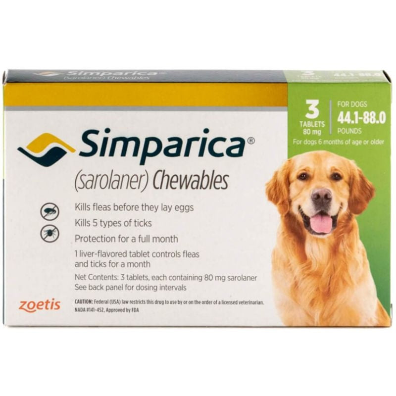 Simparica Flea and Tick for Dogs