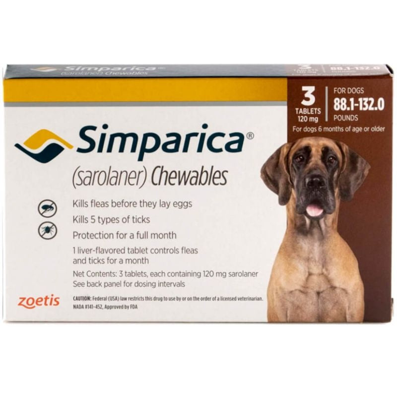 Simparica Flea and Tick for Dogs