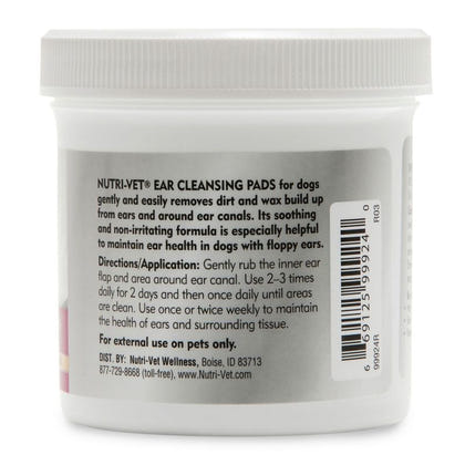 Nutri-Vet Ear Cleaning Medicated Pads