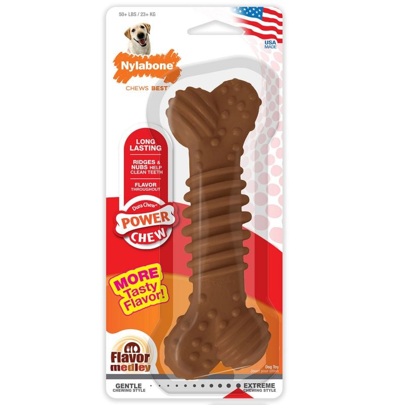 Nylabone Dura Chew Plus Bacon Dog Chew