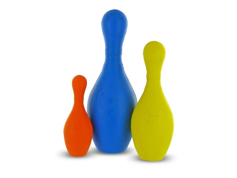 iSqueak Bouncin Bowlin Pin Dog Toy