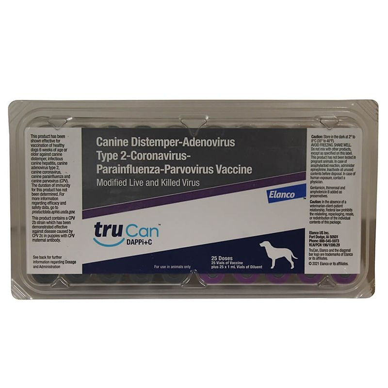 TruCan 5-CVK 25x1ml Puppy Vaccine