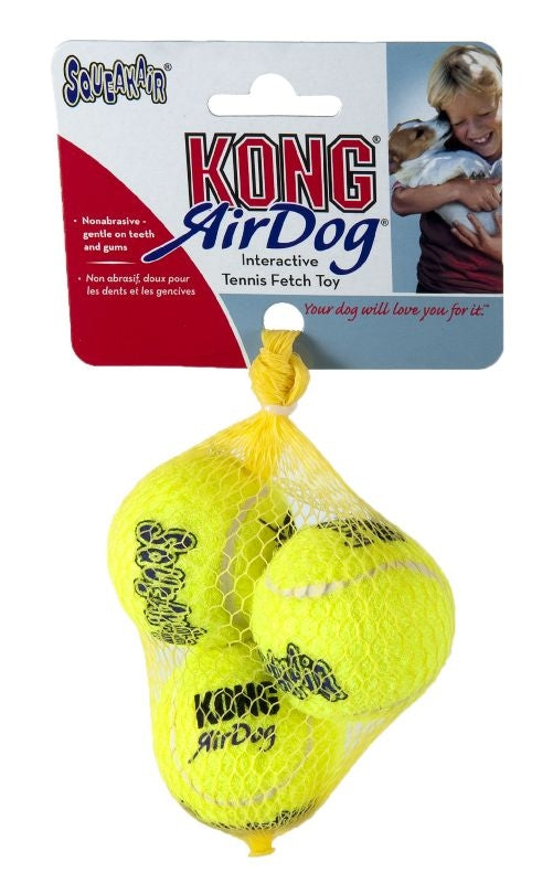Air KONG Small Squeaker Tennis Ball 6 Pack