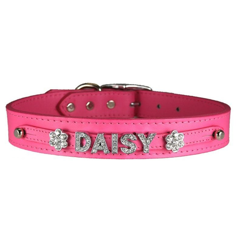 Signature Leather Slider Dog Collar
