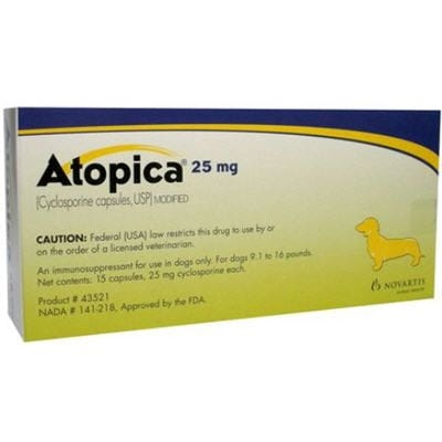 Atopica Capsules for Dogs