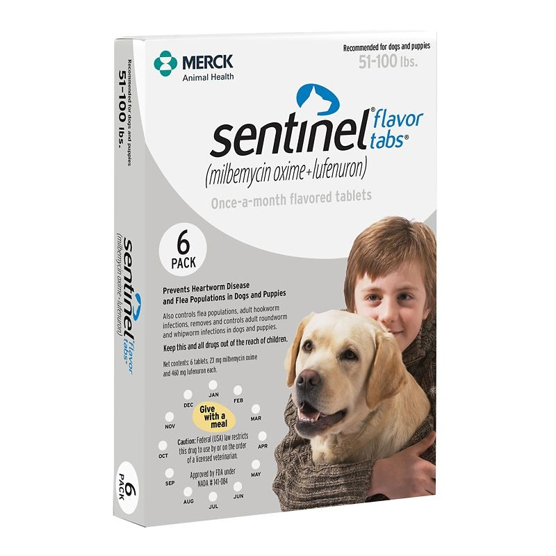 Sentinel Flavor Tabs for Dogs