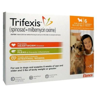 Trifexis Chewable Tablets for Dogs