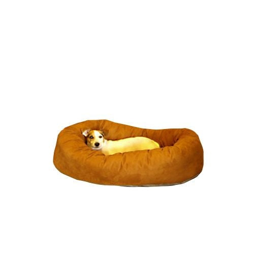 Majestic Suede Bagel Dog Bed