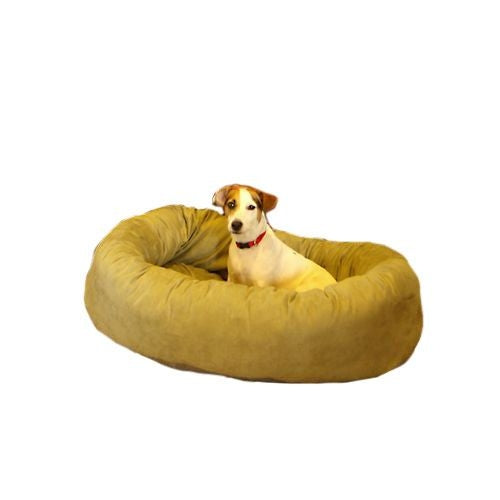 Majestic Suede Bagel Dog Bed