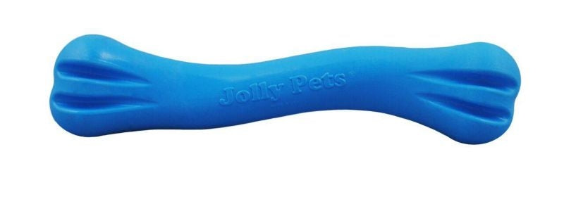 Jolly Pets Jolly Bone Dog Toy 6 inch Blue